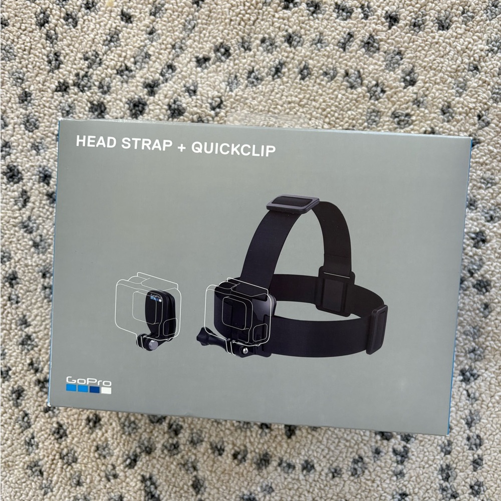 GoPro Head Strap with QuickClip - NIB